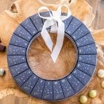 Julekalender - smuk krans med økologisk chokolade (til 2 personer) fra Xocolatl (fordubestilling)