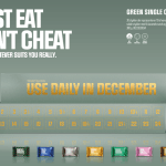 Simply Chocolate Green Single Julekalender
