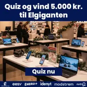 Quiz og vind et julegavekort til Elgiganten på 5.000 kr.