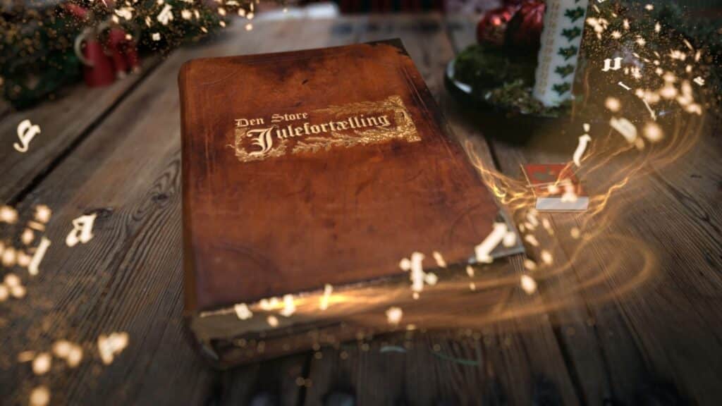 Den magiske bog fra DR's julekalender Den Store Julefortælling